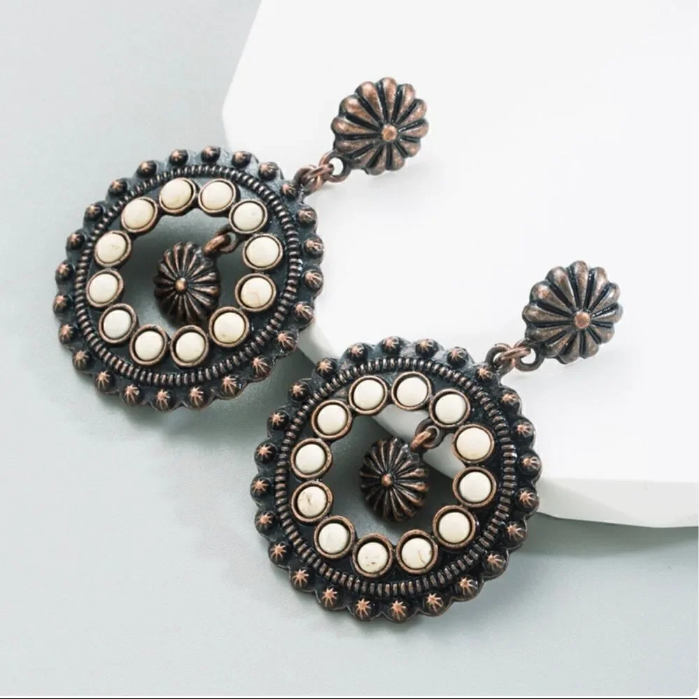Southwestern Turquoise Earrings NWT